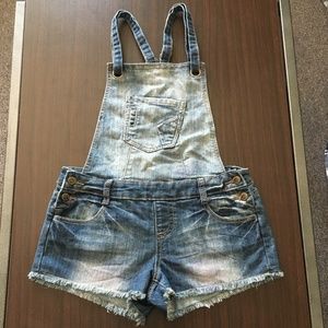 Hot Kiss Brand One-Peice Overall Shorts